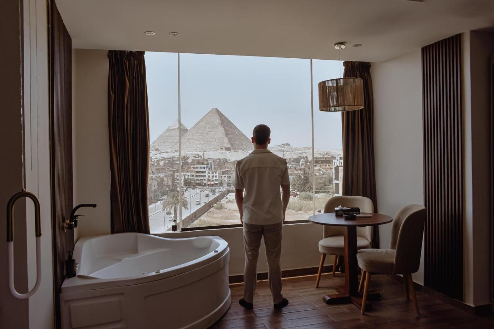 A Pousada Rotana Pyramids View Nazlet el-Sîsi Exterior foto